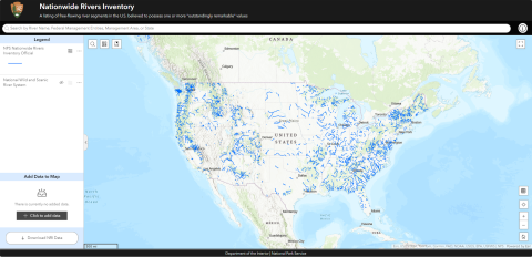 Nationwide Rivers Inventory Data View