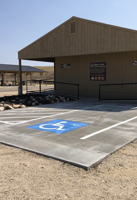 Renovated Clubhouse at the Blacks Creek Public Shooting Range, Kuna, Idaho