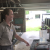 Fish Biologist, Brandi Symons with bucket, scale at Edenton NFH