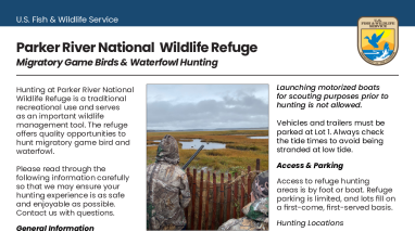 Parker River Waterfowl Hunting Information