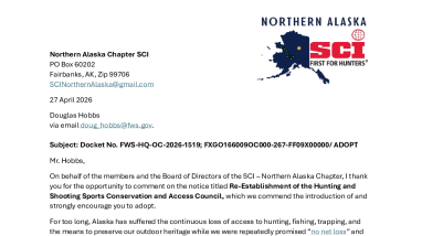 HSSCAC - Comments of Safari Club International North Alaska Chapter-T-Hollis