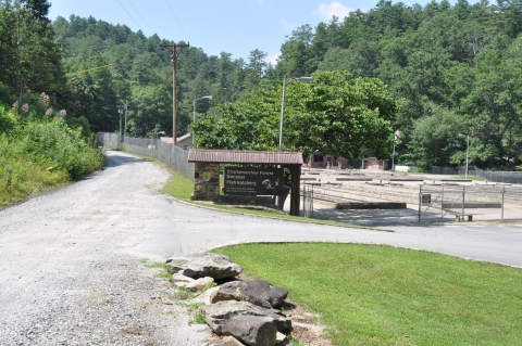 Entrance to Chattahoochee Forest NFH