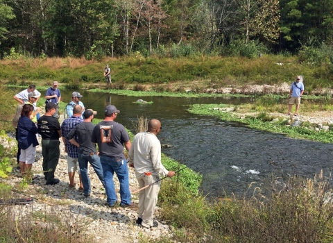 Fly Fishing Clinic at Wolf Creek