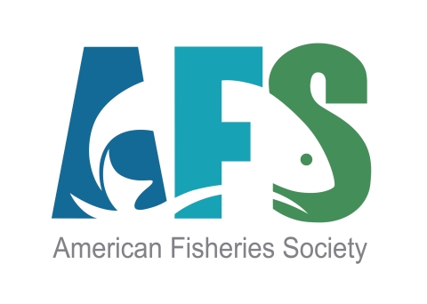 Updated American Fisheries Society Logo features a fish outline jumping through AFS lettering