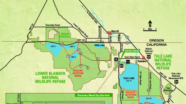 Tule Lake Trails Map