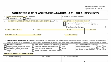 Rio Reforestation Sign up Packet