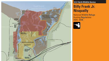 2025-2026 Billy Frank Jr. Nisqually hunting brochure