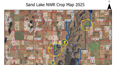 2025 Refuge Crop Map