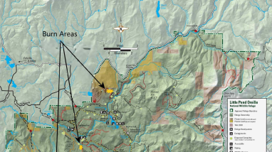 Little Pend Oreille NWR - Fall 2025 Prescribed Burn Map