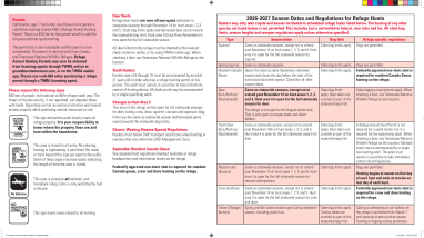 2026-2027 Tennessee NWR Hunting Regulations