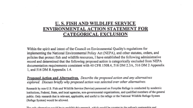 Edwin B. Forsythe National Wildlife Refuge: Research Conducted by Partners 
