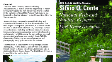 Silvio O Conte Fort River Division Rack Card