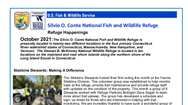 October 2021 Conte Refuge Highlights