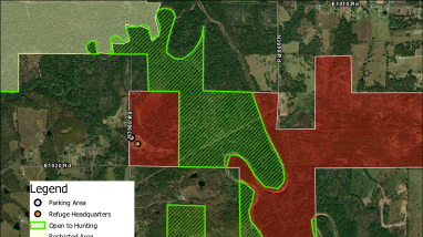 Deep Fork NWR Hunting Area 5