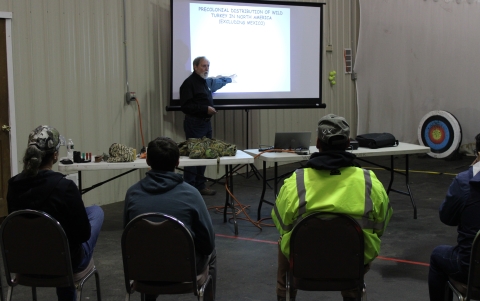 Turkey ecology powerpoint presentation at Wallkill River National Wildlife Refuge