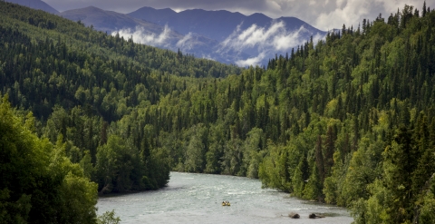 Kenai NWR landscape and riverscape