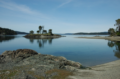 View from the Turn Island Campground