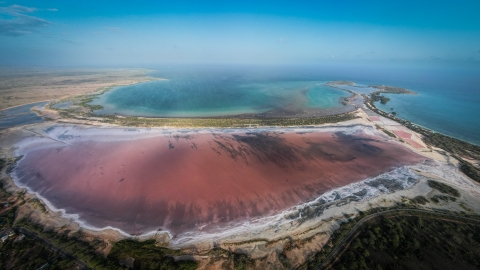 Salt Flats in Cabo Rojo National Wildlife Refuge