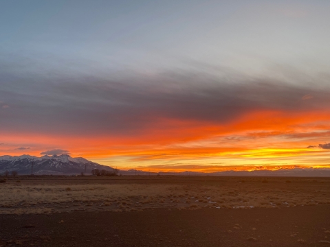 Mt. Blanca Sunrise view