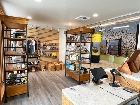 Visitor Center Bookstore at Sacramento National Wildlife Refuge