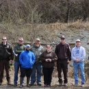 Mentored turkey hunt group photo at Wallkill River National Wildlife Refuge