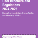 Cover of Bayou Sauvage Annual User Regulation Brochure