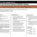 Muzzleloader Restricted Area Hunt Map and Regulations