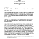 Findings of No Significant Impacts Statement 