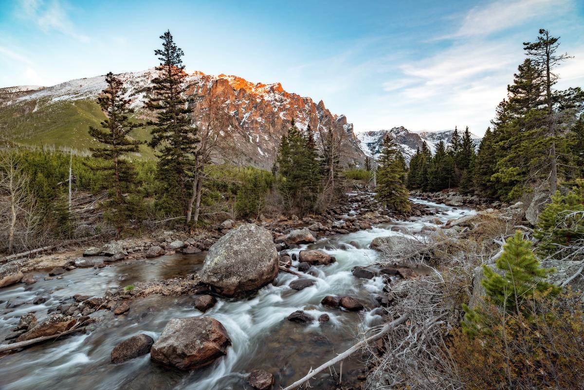 East Rosebud Creek, Montana