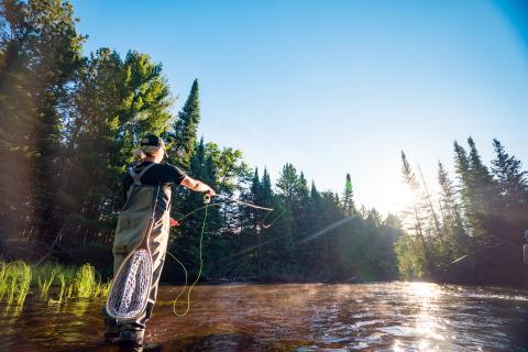 Au Sable River, Michigan
